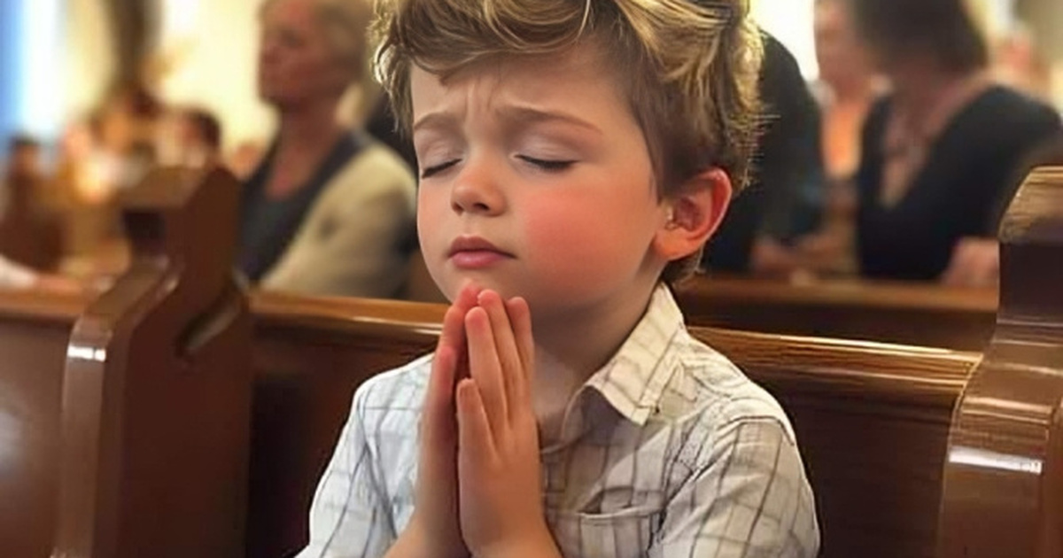 Little Orphan Prays in Church for Mom to Come for Him, Then He Hears a ...