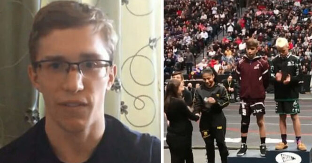 High school wrestler forfeits tournament after seeing opponent Yohanpost