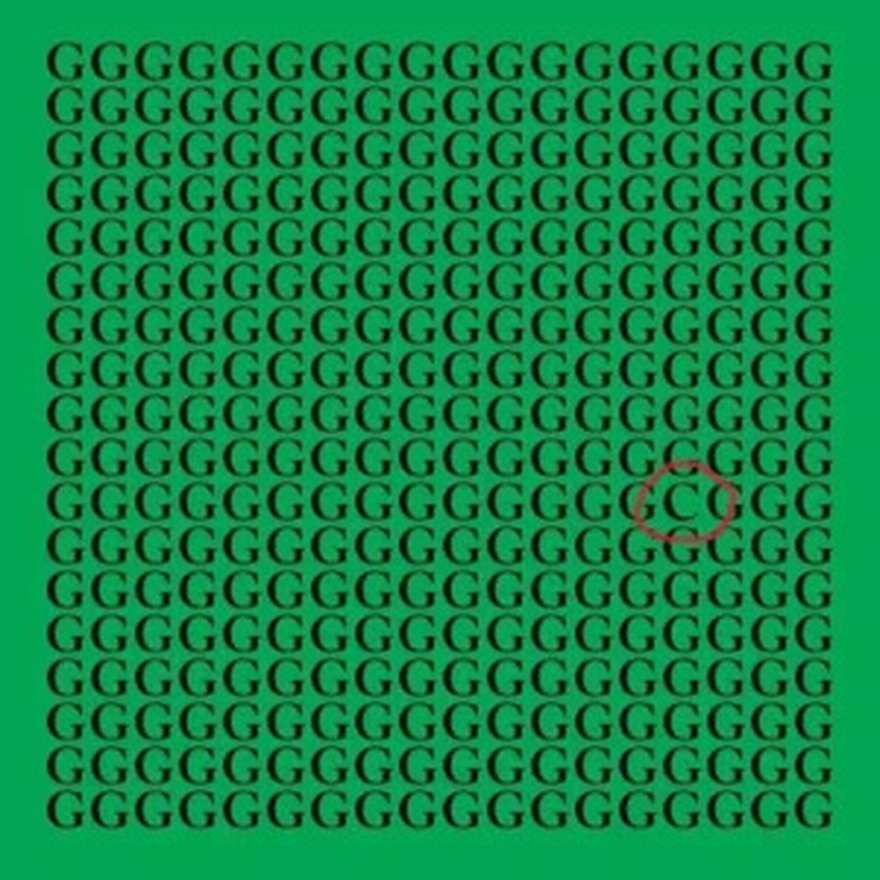 Only 1 in 35 people can correctly spot the odd one out in this puzzle.
