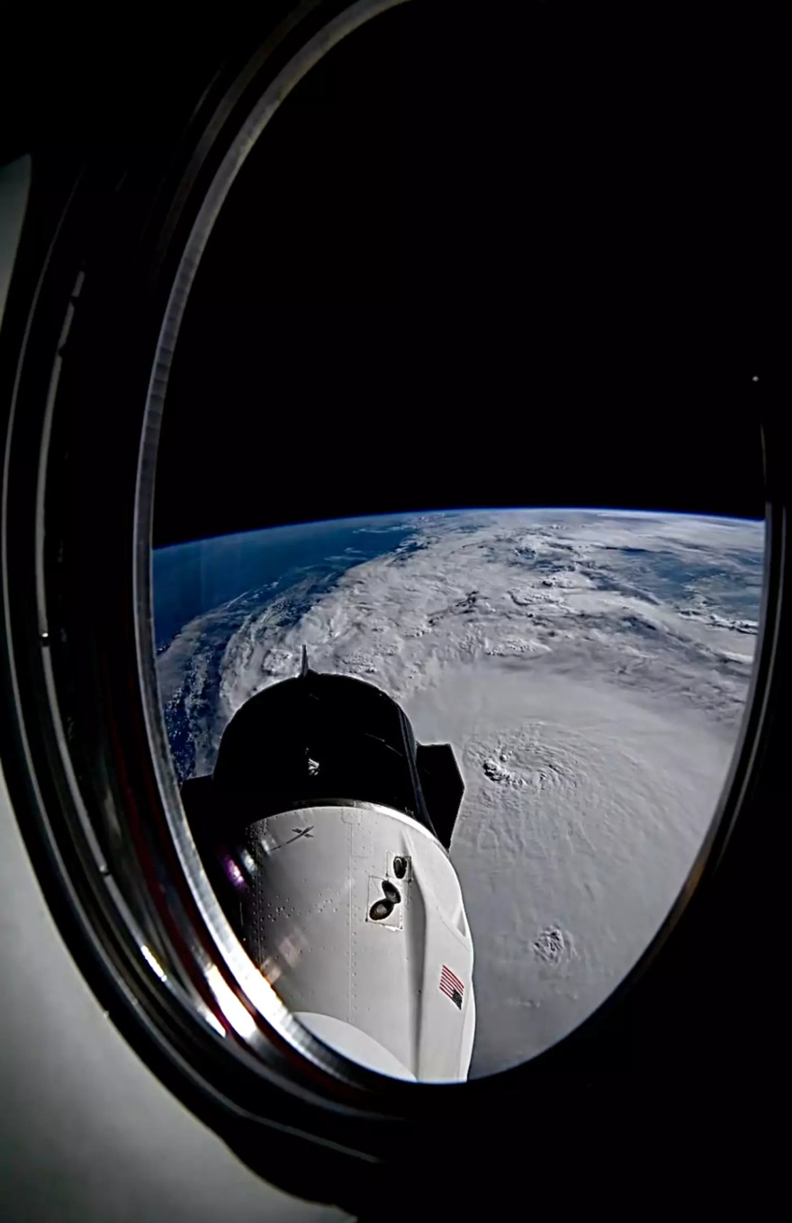 Terrifying footage shows NASA astronaut recording what hurricane looks like from space