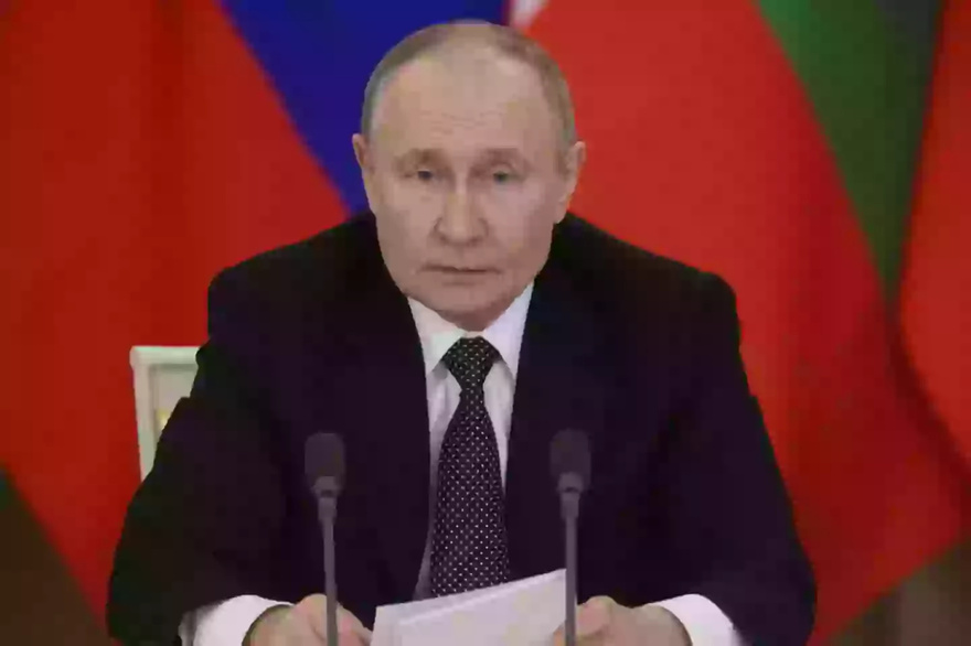 Vladimir Putin says Russia won’t ‘give in to anyone’ as he publicly addresses war with Ukraine