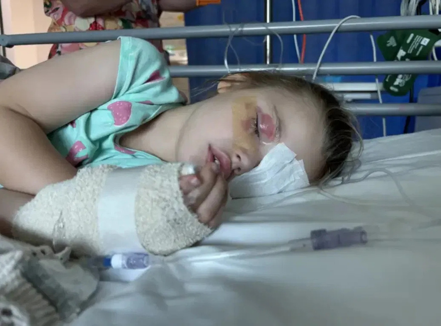 Urgent war.ning after girl is blinded from household product