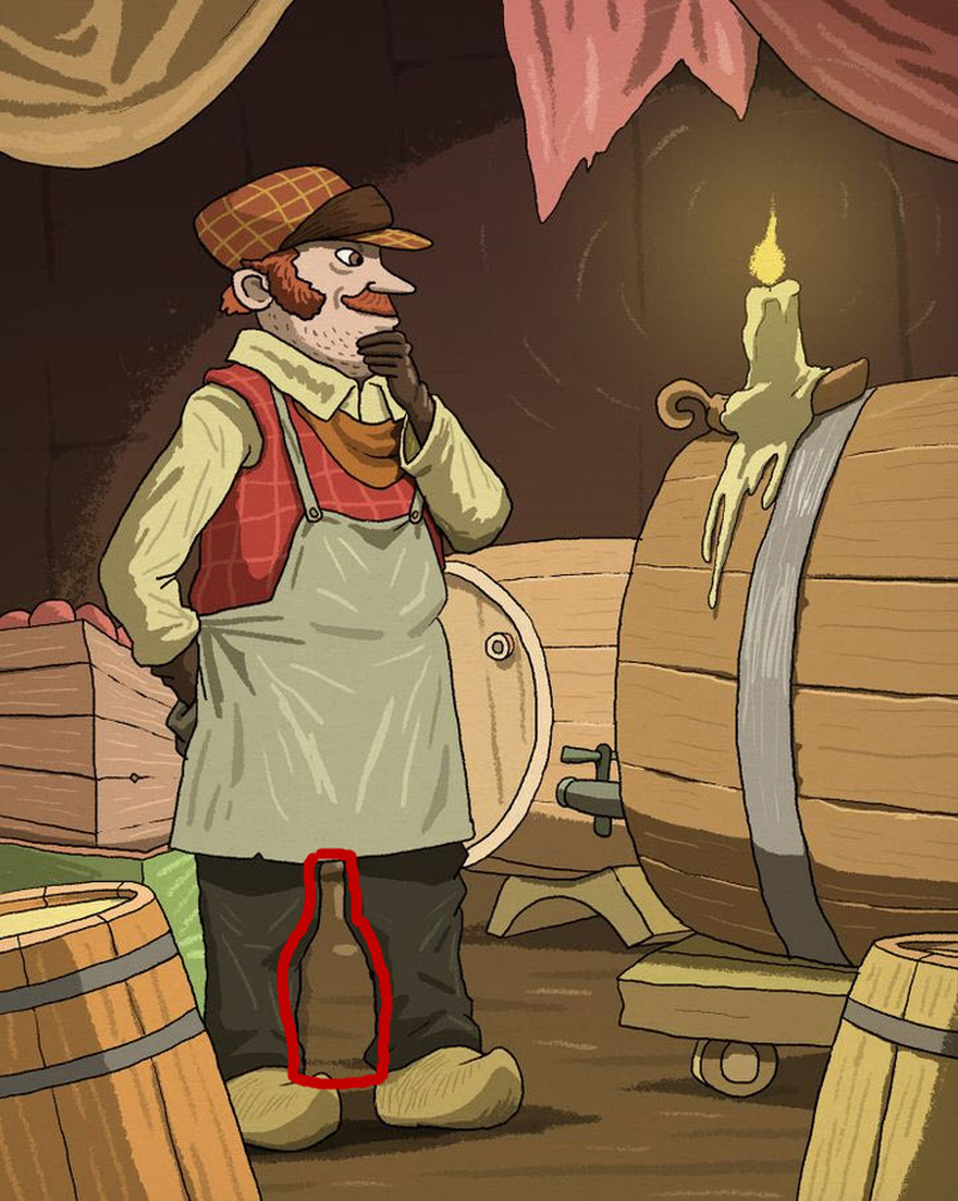 Find The Hidden Bottle