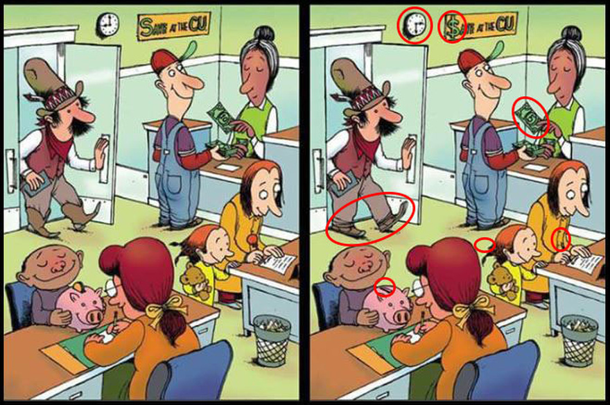 Spot 7 Differences