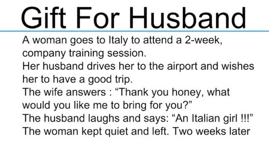 Married Man Sends His Mistress Abroad
