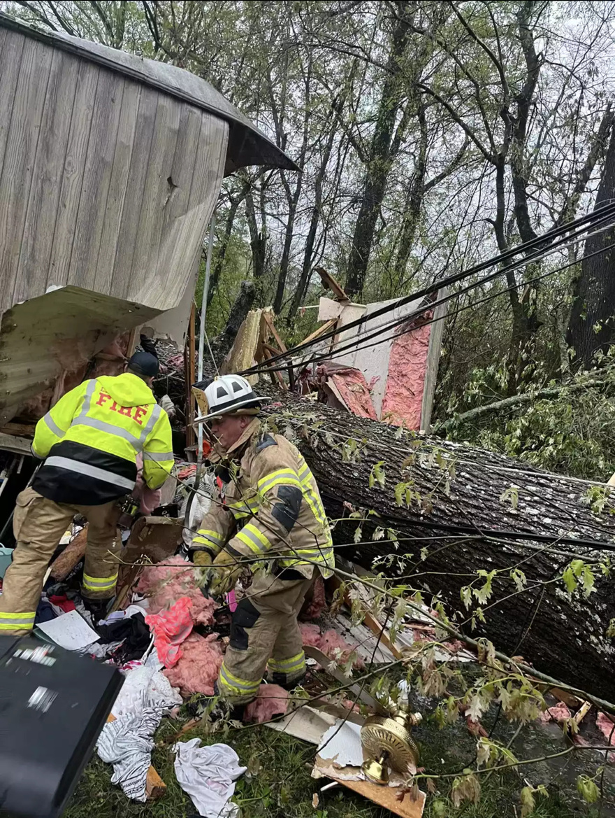 Boy, 5, Dies in Bed After Tree Crashes into Mobile Home During Storm