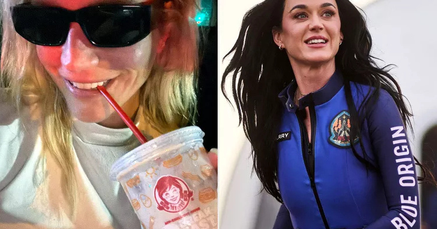 Kesha Sips from Wendy’s Cup After the Fast Food Chain Jokes About Sending Katy Perry Back to Space