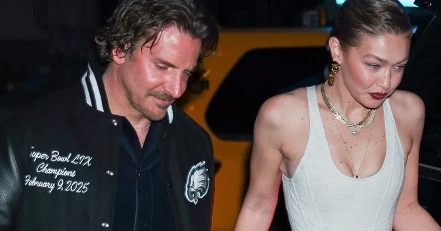 Gigi Hadid Finally Makes Bradley Cooper Relationship Instagram Official with Steamy Kissing Photo from Her 30th Birthday Party