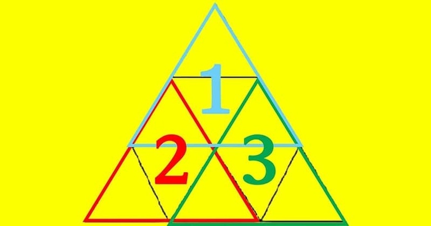How many triangles are in it?