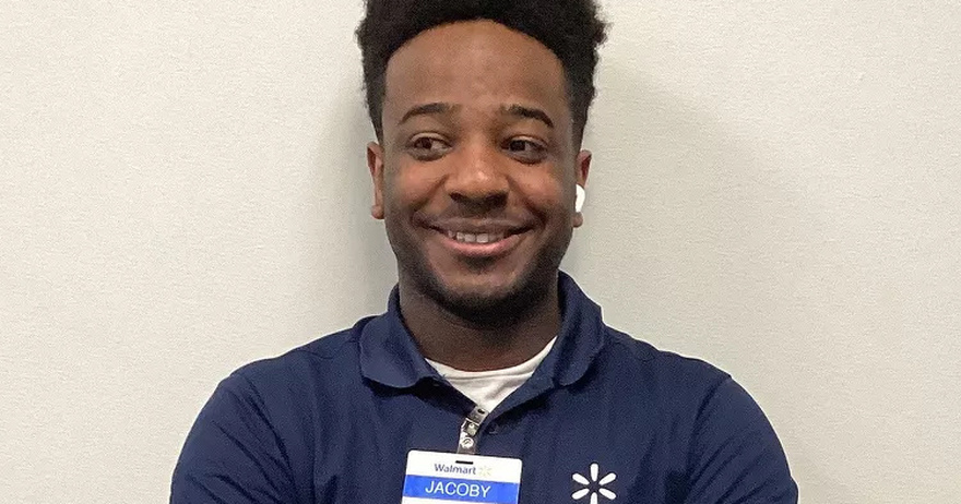 Legally Blind Walmart Employee Never Expected to Go Viral with Videos from His Store. Then His DMs Started Blowing Up