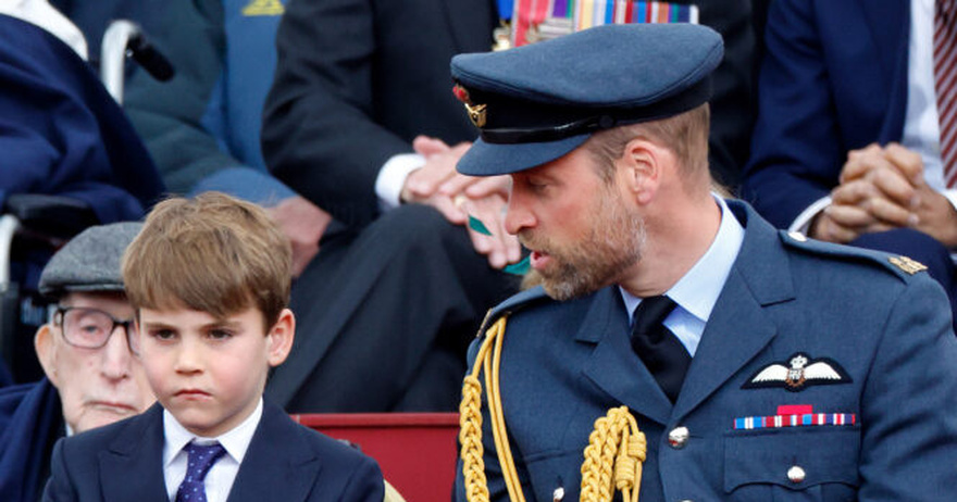 Lip reader reveals what Prince William said to Prince Louis at VE Day Parade