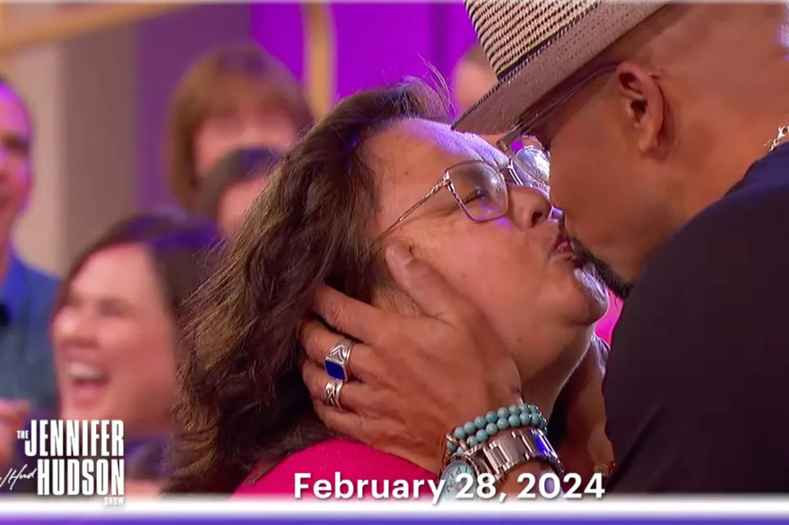 Shemar Moore Kisses Audience Member for Second Year in a Row on TV — and Her Husband ‘Was Good’ with It!