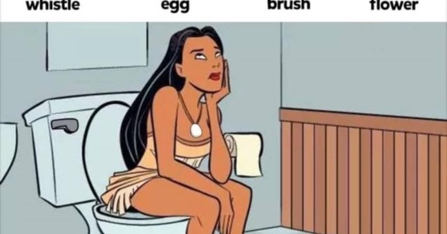 Find Whistle, Egg, Brush, Flower.