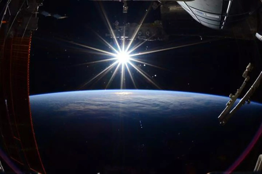 Astronaut Waves and Flips Camera to Shut Down Flat Earthers Once And For All