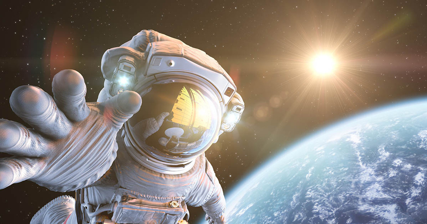 Astronaut Waves and Flips Camera to Shut Down Flat Earthers Once And For All