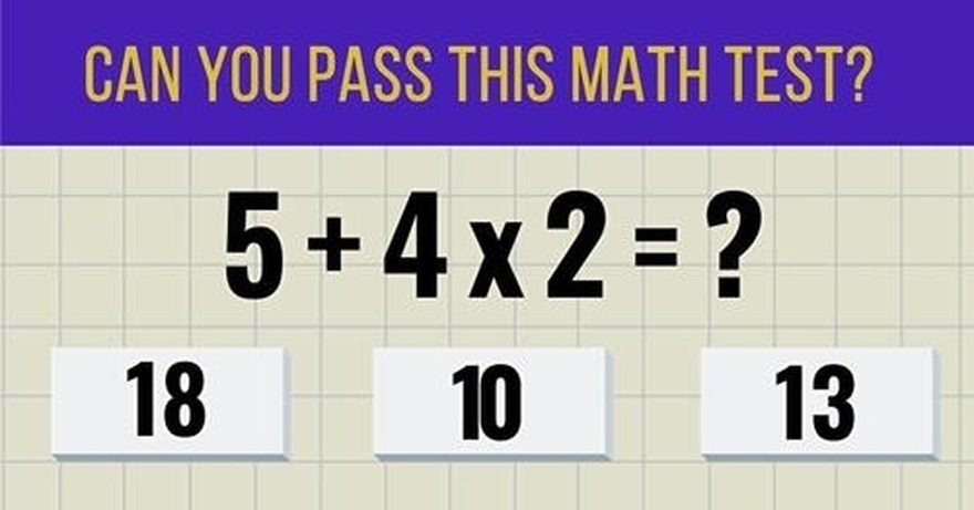 This Math Problem Has The Internet Confused.
