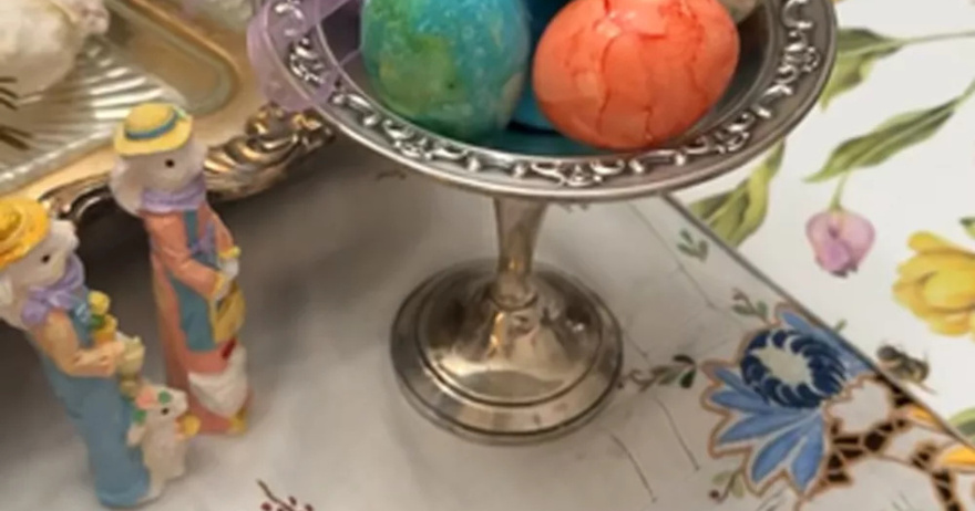 Woman Finds Unexpected Surprise Inside Grandma’s 30-Year-Old Easter Eggs