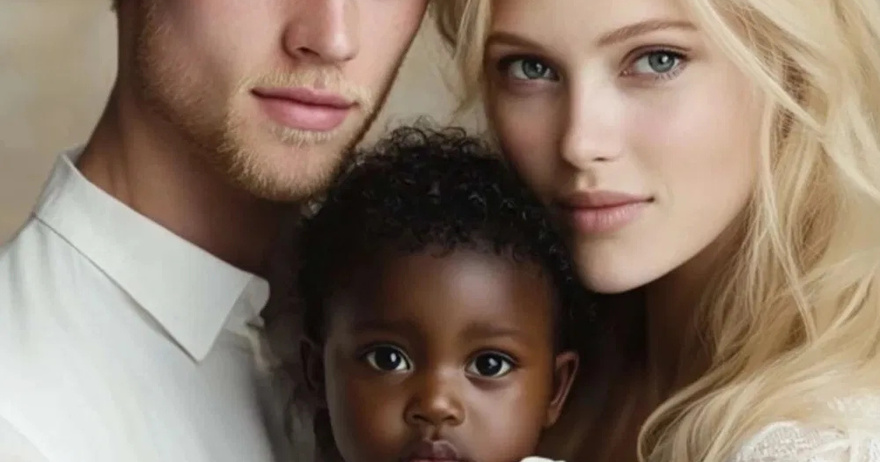 In a Russian family, a dark-skinned child was born: Convinced that his wife had che:ated on him with someone exotic, the husband packed his things and disappeared.