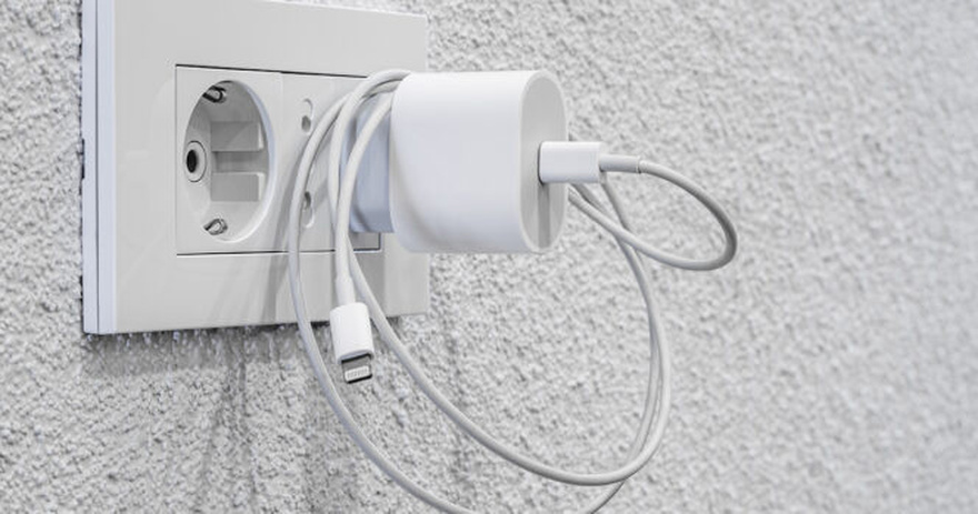 Why you shouldn’t leave a charger in an outlet when not in use