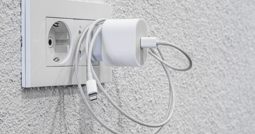 Why you shouldn’t leave a charger in an outlet when not in use