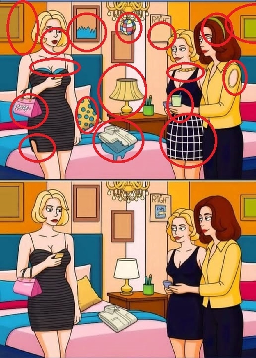 Find 17 differences.