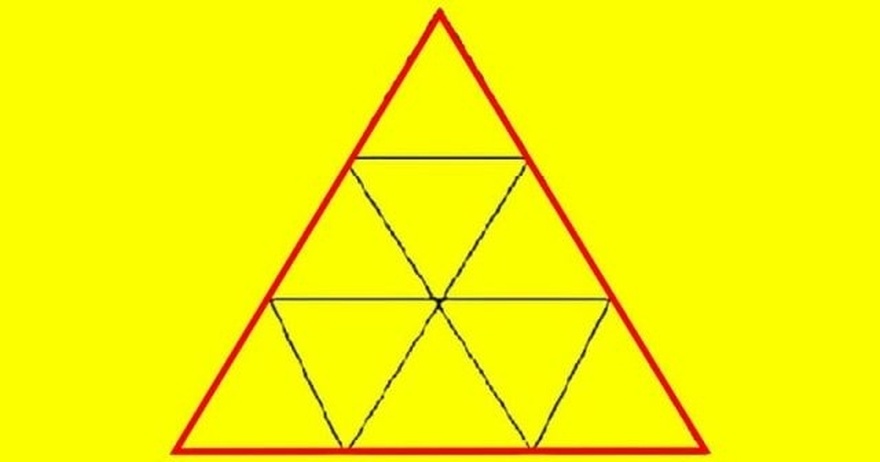 How many triangles are in it?