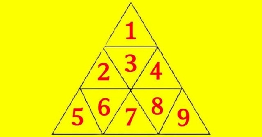How many triangles are in it?