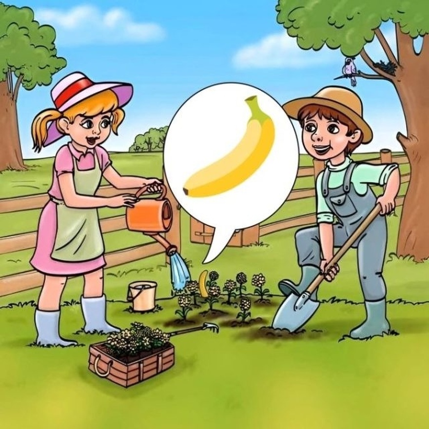 Can you spot the mistake inside Gardening Picture in 3 secs?
