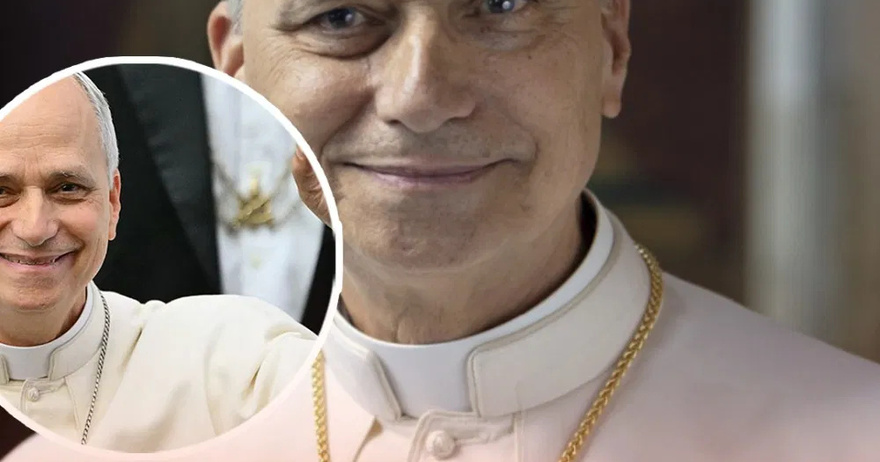 Pope Leo XIV’s official portrait has been released and people were quick to question one detail