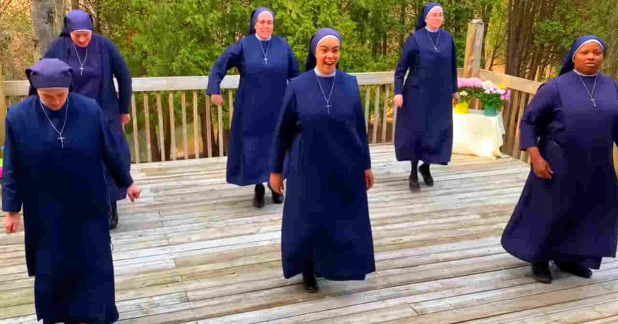 Dancing Nuns Go Viral Dancing To Help ‘Cheer People Up’
