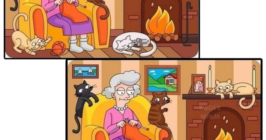 Find 10 differences.