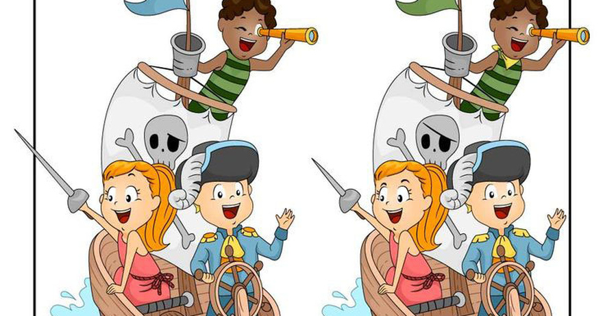 Pirate Game – Spot the Differences
