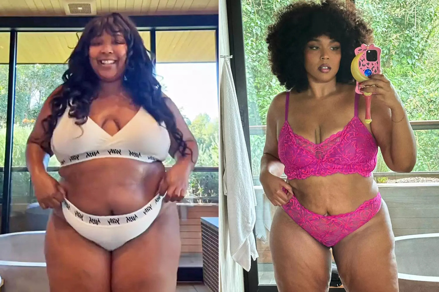 Lizzo Shows Off Weight Loss in Lingerie: ‘Smoothing Lace Is Back’