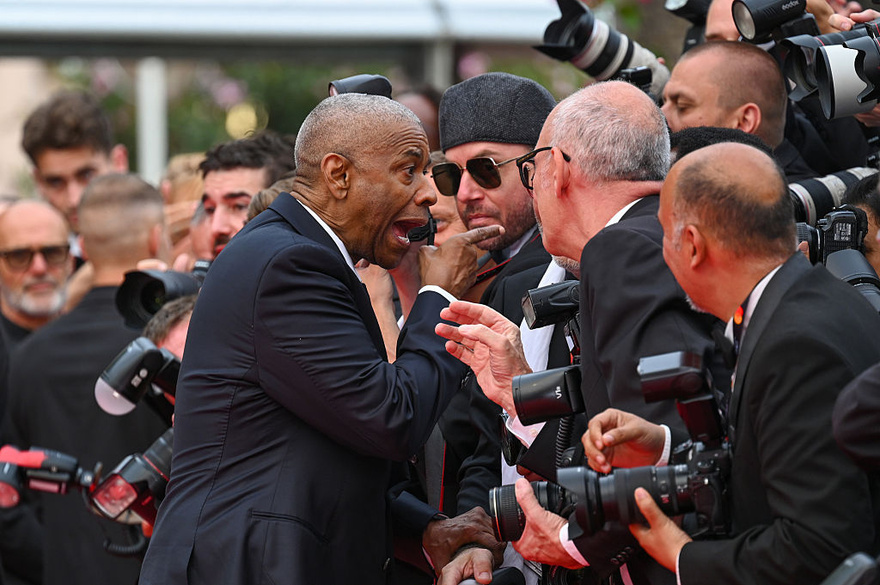 Denzel Washington snaps at Cannes – here’s what he said