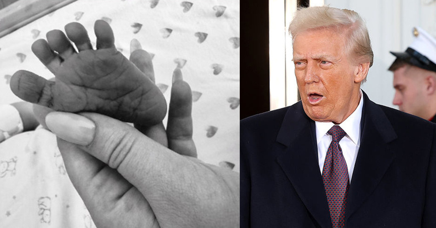 Tiffany Trump has welcomed her first child
