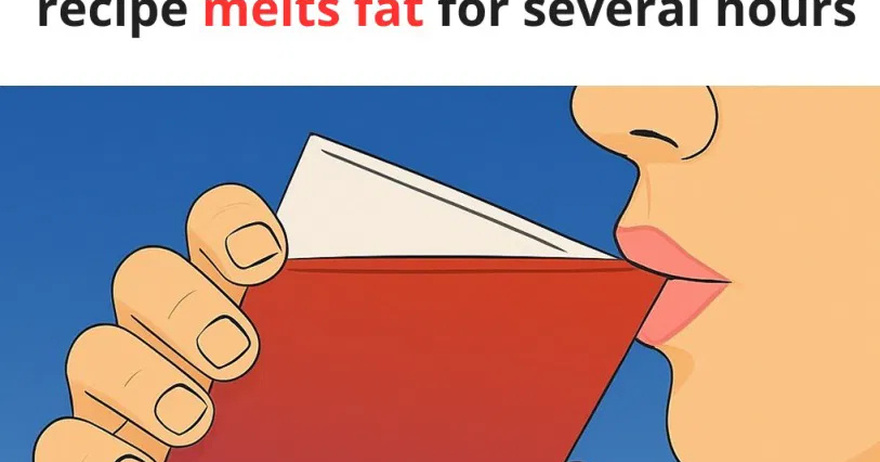 Drink this mixture every night before going to bed: you will eliminate everything you ate during the day, because this recipe melts fat extremely quickly