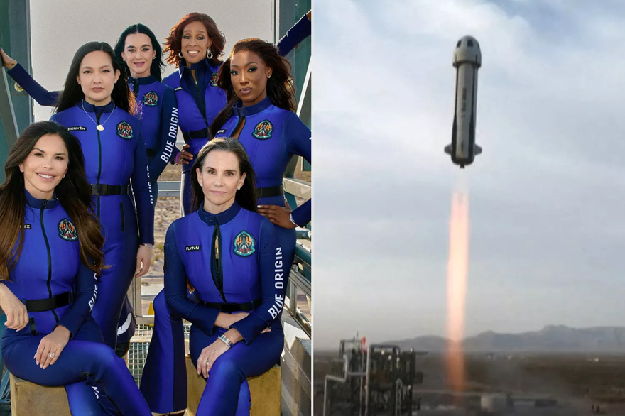 Oprah Tears Up as She Watches Best Friend Gayle King Fly to Space with Katy Perry