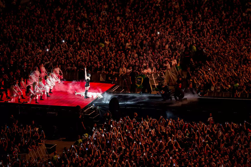 Lady Gaga Breaks the Record for Highest-Attended Concert by a Female Artist in History — Which Was Previously Held by Madonna