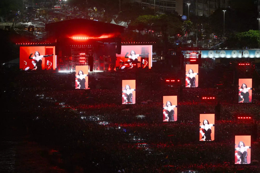Lady Gaga Breaks the Record for Highest-Attended Concert by a Female Artist in History — Which Was Previously Held by Madonna