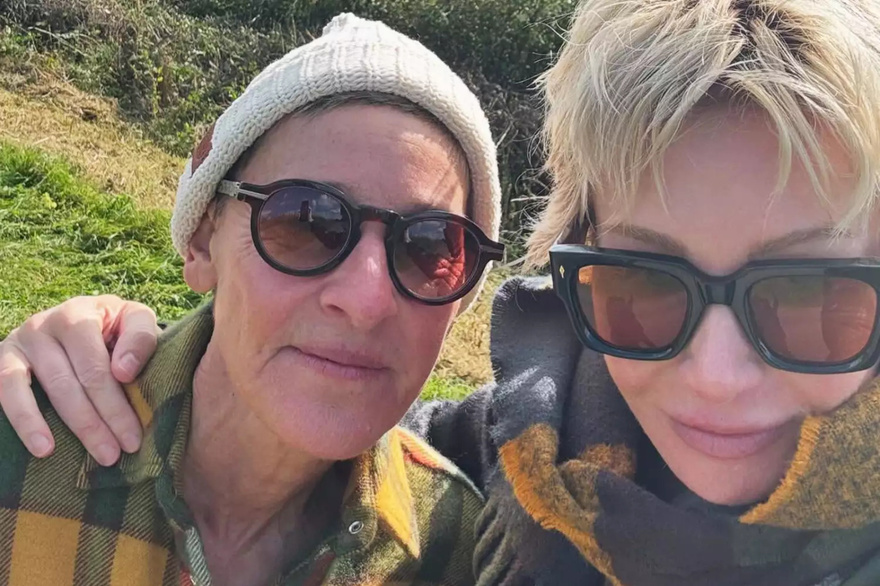 Ellen DeGeneres Captures Beautiful Double Rainbow from Her U.K. Home with Portia de Rossi: ‘Things That Make Me Happy’