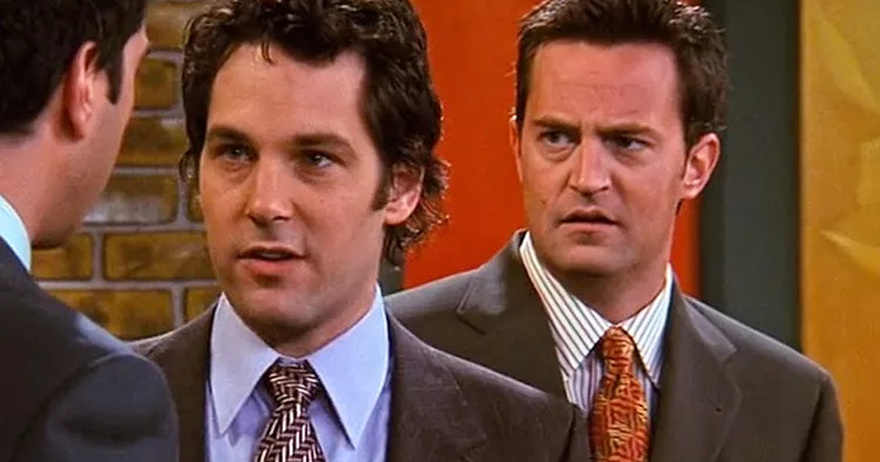 Paul Rudd Shares the Special Way Matthew Perry Helped Him Feel Included on Friends: ‘When I Think of Him, I Remember That’