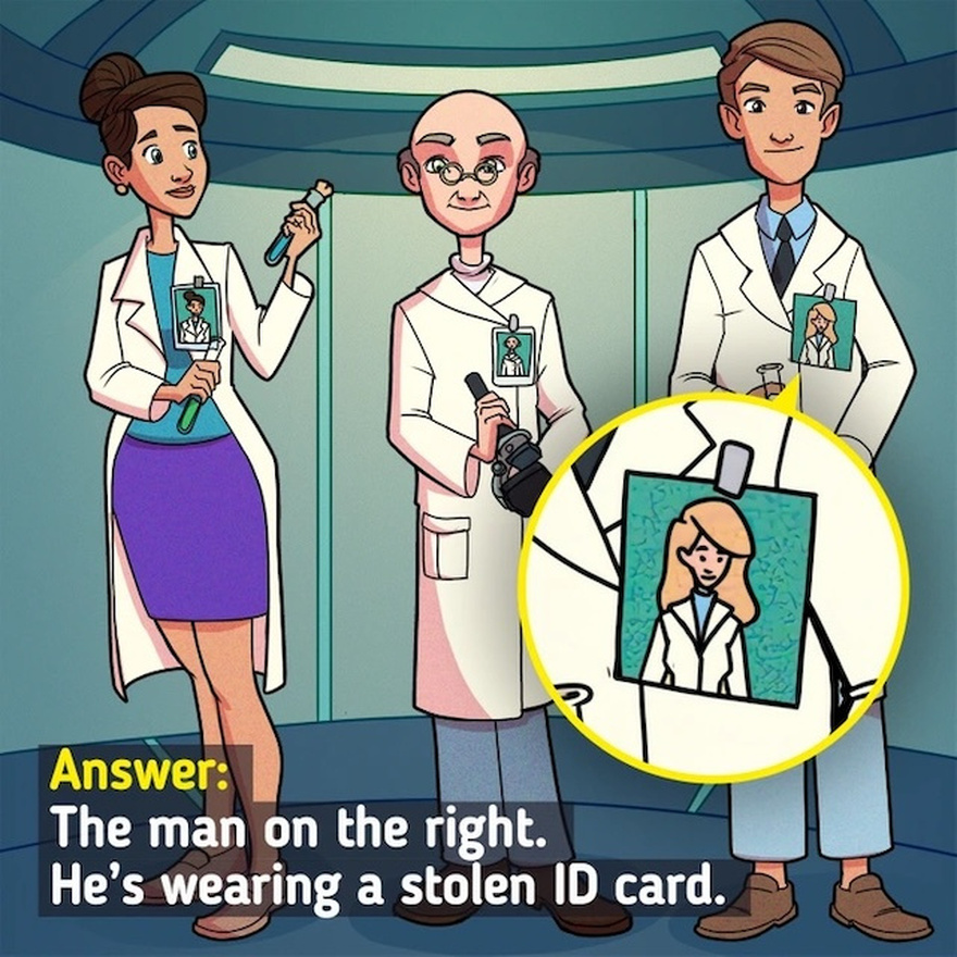 Who is the Fake Scientist? Only the Sharpest Observers Can Explain Why!