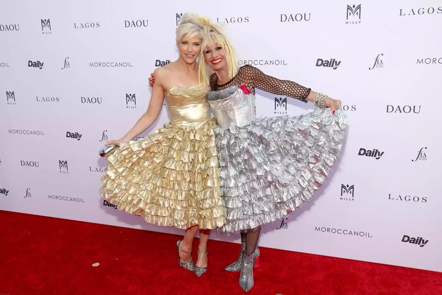 Selma Blair Playfully Flashes Her Cat Underwear for Betsey Johnson on Red Carpet: ‘I See London, I See France’