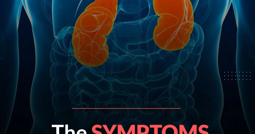 The first SYMPTOMS that w:arn of kidney failure, DO NOT ignore them!