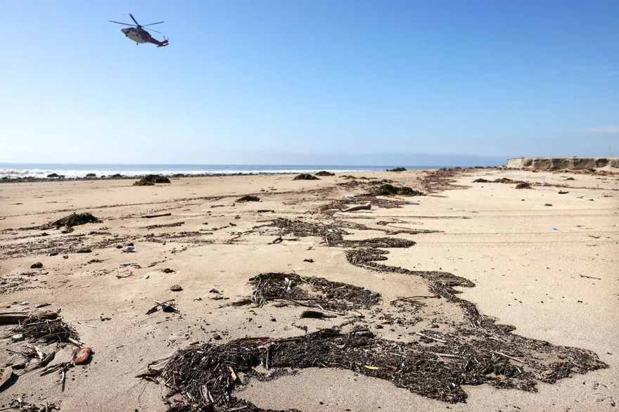 From Baywatch to toxic waste – LA’s iconic beaches unrecognisable after fires
