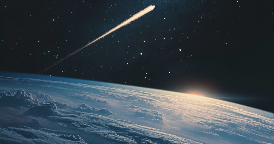Halley’s Comet Is Back, But This Time, It’s Raining Fire