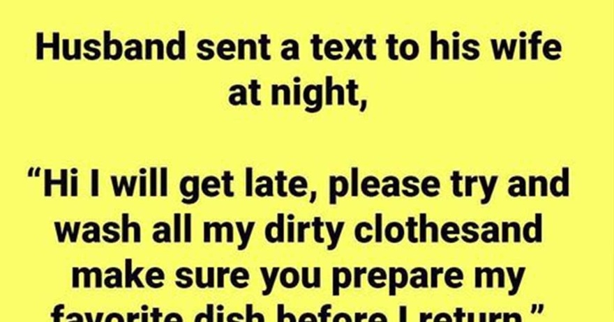 Husband’s sneaky text prank takes a hilarious turn