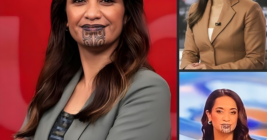 TV presenter with Māori face tattoo hits back at cruel trolls.