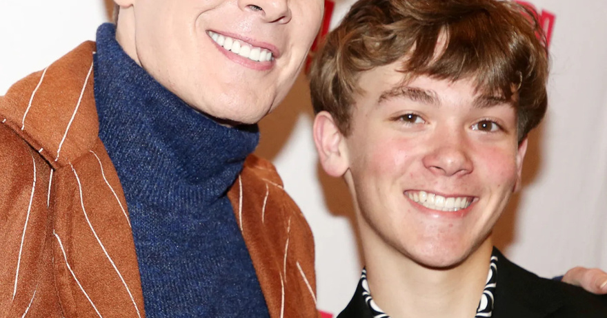 Clay Aiken Makes Rare Public Appearance With Lookalike Son Parker, 16, at ‘Boop!’ Broadway Opening