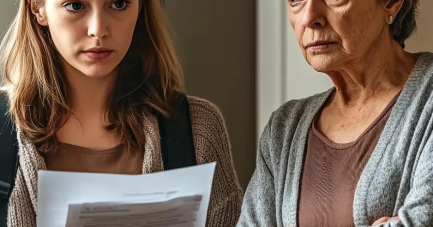 The mother-in-law mocked her son’s wife for a long time until one day she received an eviction notice signed by her daughter-in-law.